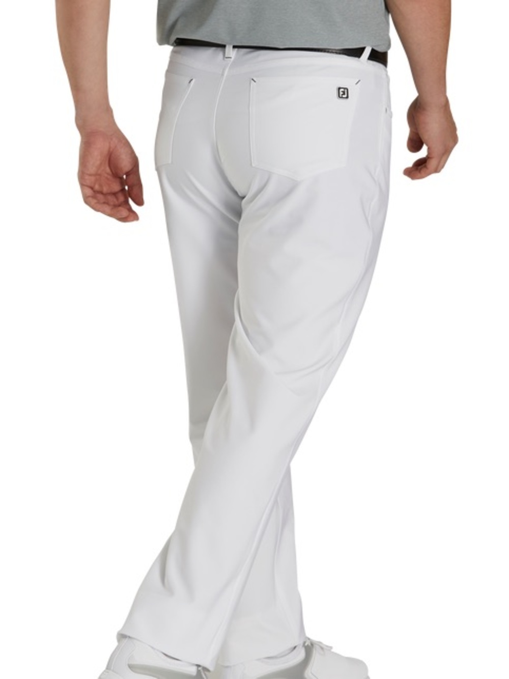 FootJoy Performance Golf Pants White Athletic Fit W32 L30 4-Way Stretch EUC